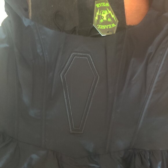 Unique Vintage Weasel Wear coffin dress size 3xl New (fits 2x) - Picture 2 of 3